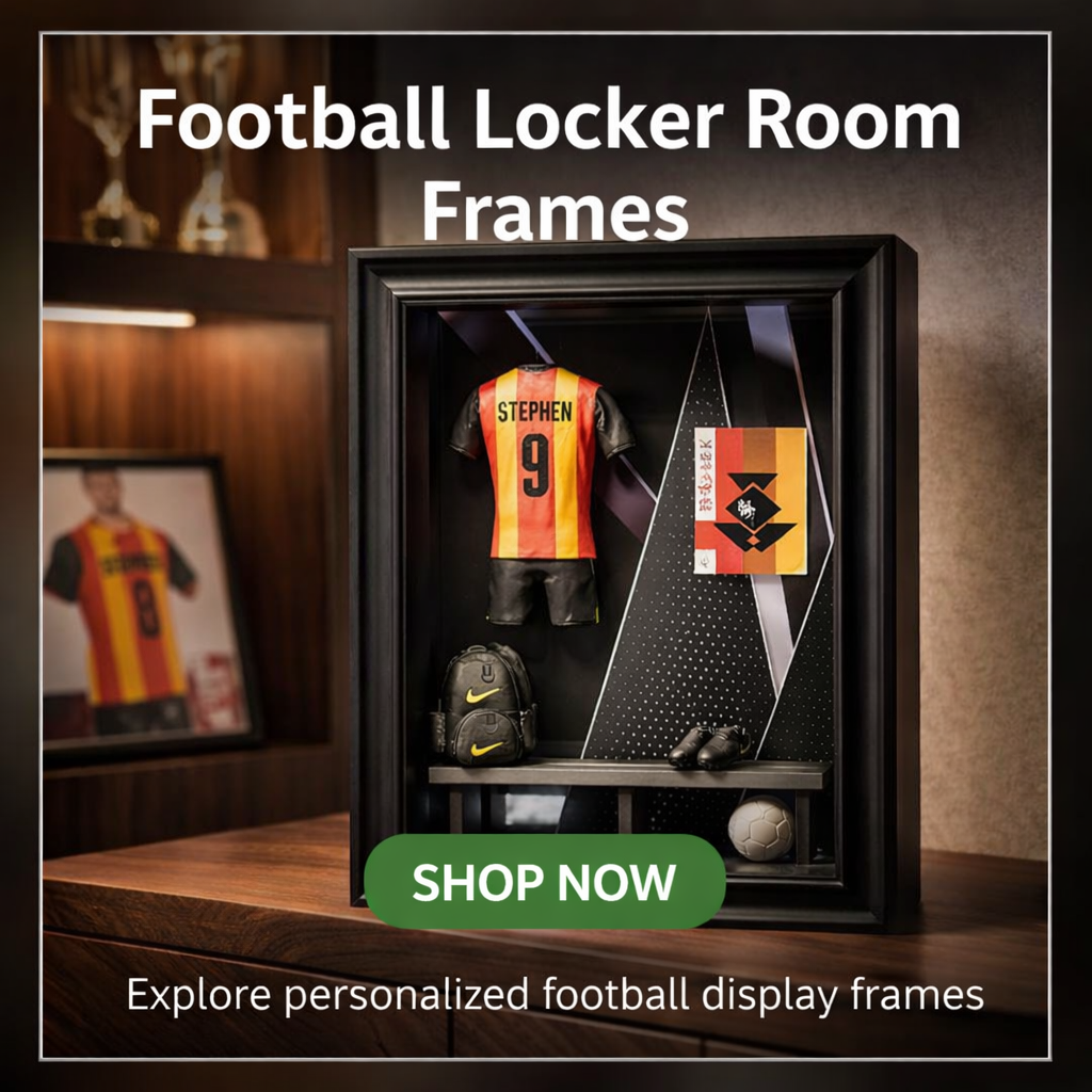 FOOTBALL LOCKER ROOM FRAMES