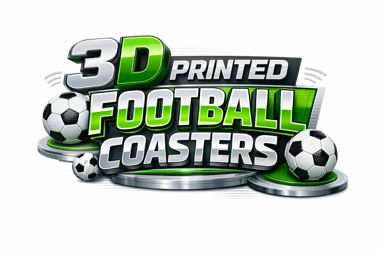 FOOTBALL COASTERS