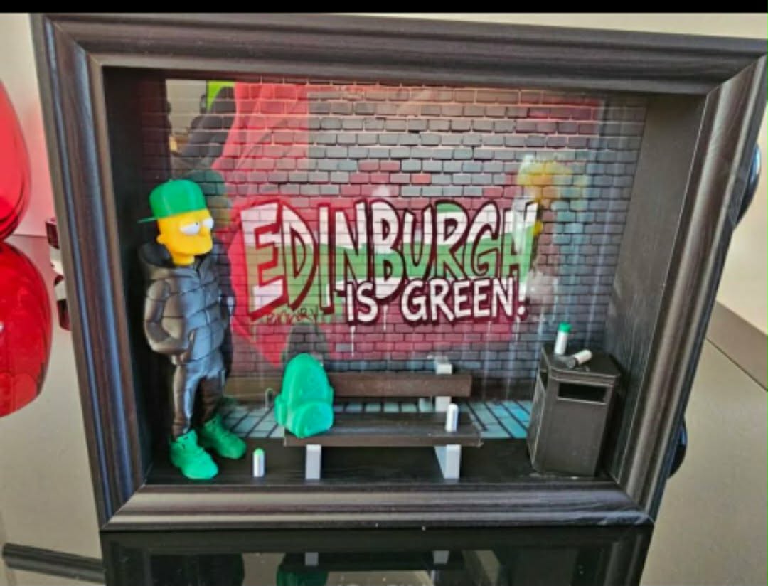 3D HIBS GRAFITTI FRAME