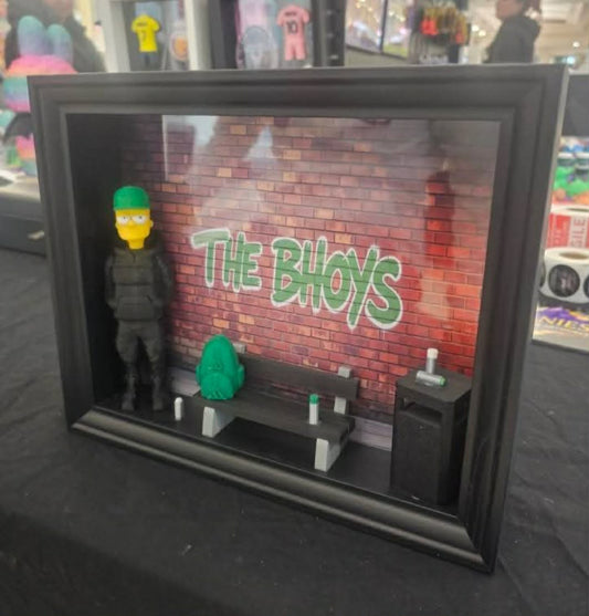 3D CELTIC GRAFITTI FRAME THE BHOYS