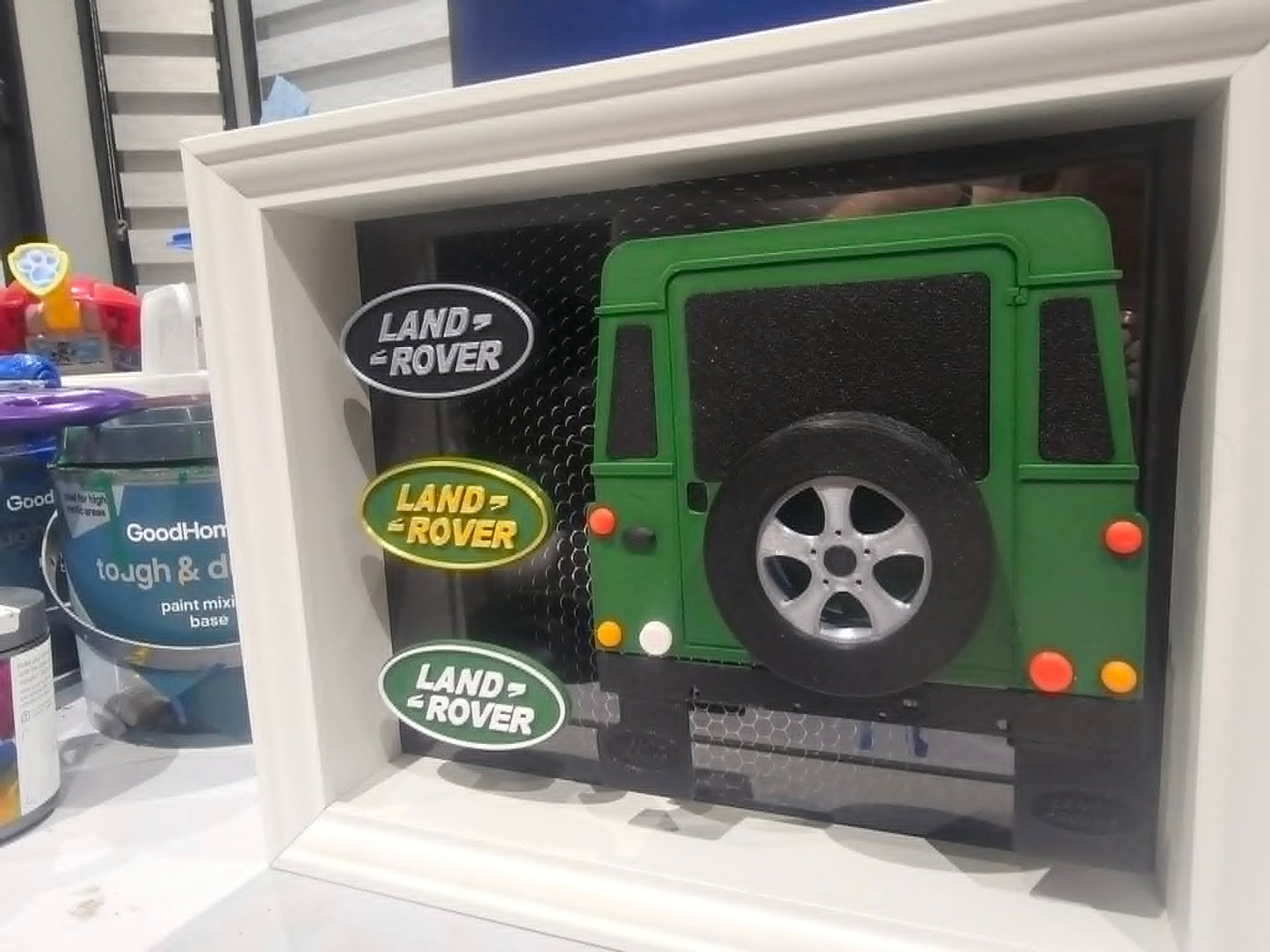 3D LANDROVER FRAME