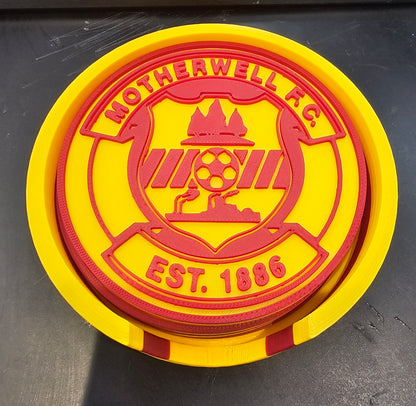 3D PRINTED FOOTBALL THEMED COASTERS