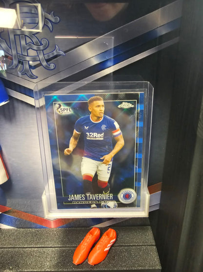 Rangers Tavernier Trading Card Locker Room Frame Numbered 13/75